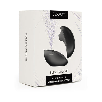 Svakom Pulse Galaxie Clitoral Stimulator with Starlight Projector- Black (App Controlled)