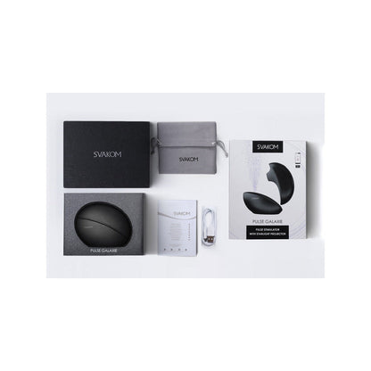 Svakom Pulse Galaxie Clitoral Stimulator with Starlight Projector- Black (App Controlled)
