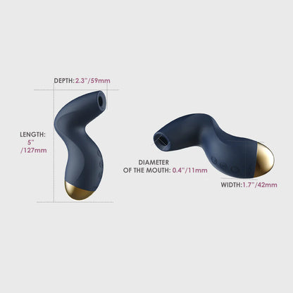 Svakom Pulse Pure Deep Suction Clitoral Stimulator - Pink