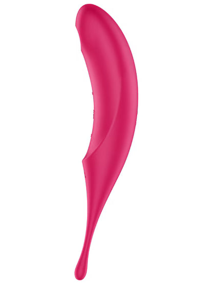 Satisfyer Twirling Pro Hybrid Air Pulse Vibrator - Red