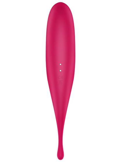 Satisfyer Twirling Pro Hybrid Air Pulse Vibrator - Red