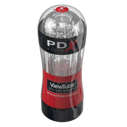 PDX Elite ViewTube Stroker – Transparent Design